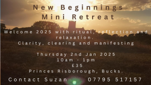 New Beginnings Mini Retreat - Princes Risborough @ NO 4